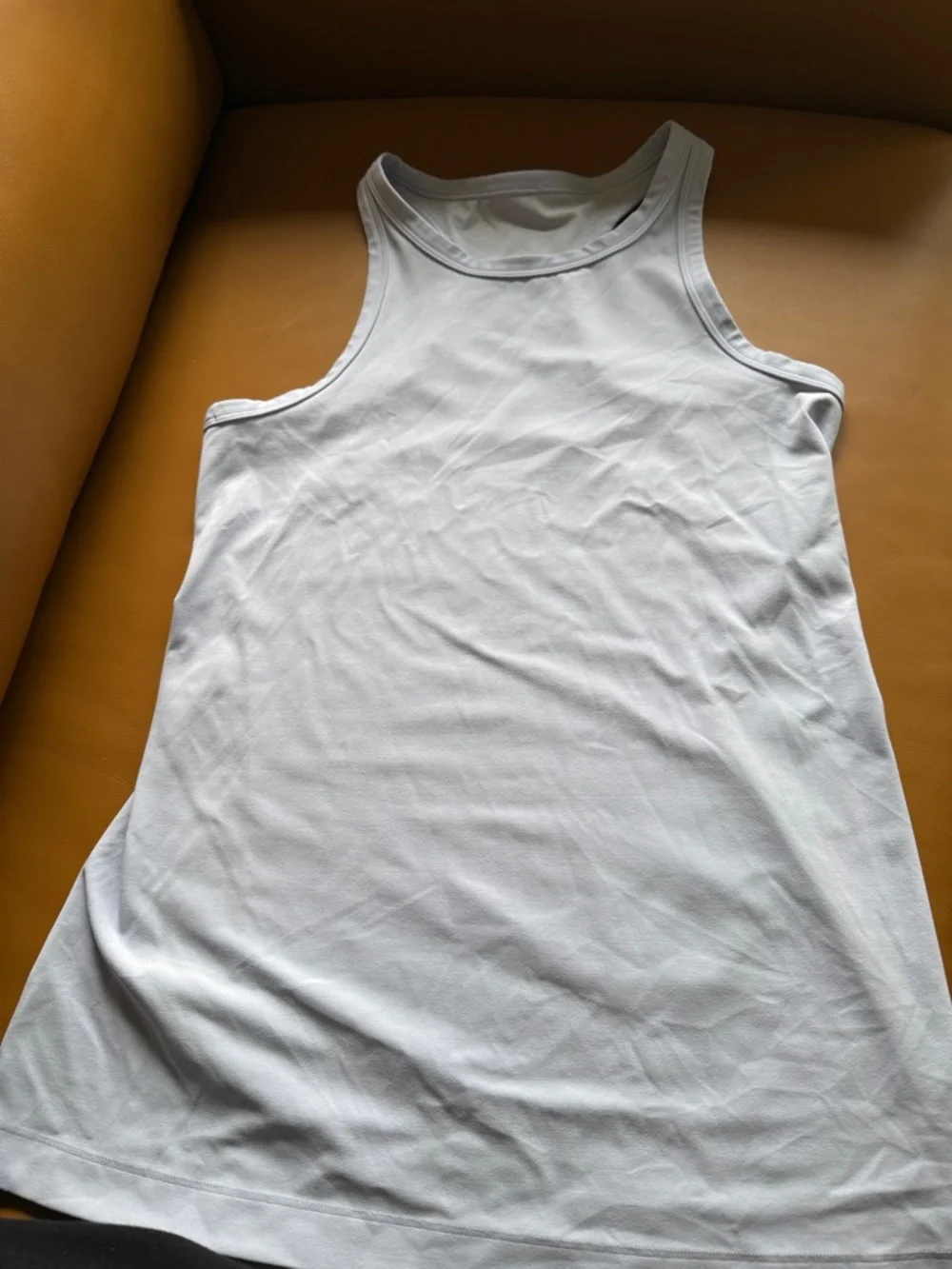 Lululemon Light Blue Racerback Performance Tank - Picture 1 of 3